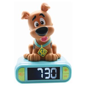 Lexibook Budzik z nocnym podświetleniem 3D Scooby-Doo