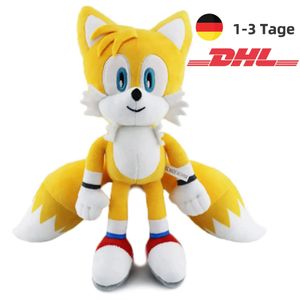 SONIC - Jakks Tails figurka 30 cm, Wave 3, plyšová hračka super měkká kvalita