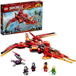 LEGO 71704 NINJAGO Legacy Kais Super-Jet Spielset mit Nindroid-Jäger Actionfiguren