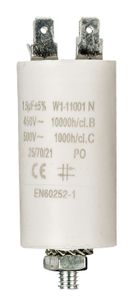 Kondensator 1.5uf / 450 v + Aarde Kondensator 1.5uf / 450 v + Aarde