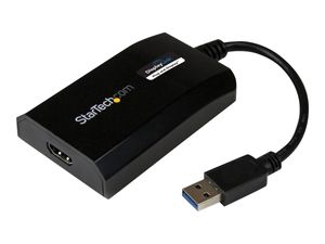 StarTech.com USB32HDPRO USB-Grafikadapter 1920 x 1200 Pixel Schwarz