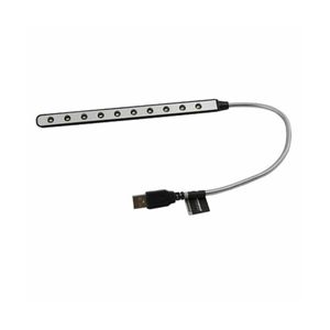 Esperanza EA148 Lampka LED USB do notebooka (biała) - doskonałe oświetlenie do pracy wieczorem i w nocy