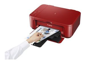 Canon PIXMA MG3650S 3 in 1 Tintenstrahl-Multifunktionsdrucker rot