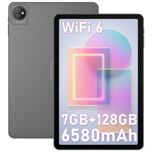 Blackview Tab 8 WiFi 10,1 palcový tablet, 7(4+3) GB RAM+128 GB ROM (TF 1TB), 13MP+8MP fotoaparát, osmijádrový, Android 12, 6580mAh baterie, BT5.0 šedý