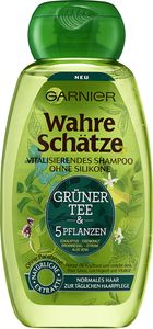Garnier Wahre Schätze Vitalisierendes Shampoo Grüner Tee (250 ml)