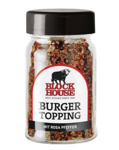 BLOCK HOUSE Burger Topping, 40g Glas