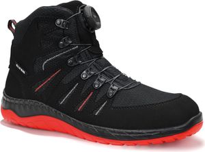 ELTEN Sicherheitsstiefel MADDOX BOA® black-red Mid ESD S3 Gr. 43