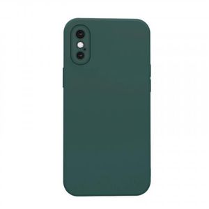Hülle für iPhone X Case Cover Bumper Silikon Softgrip Schutzhülle Farbe: Grün