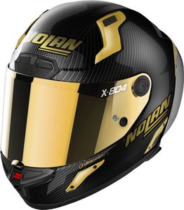 Nolan X-804 RS Ultra Carbon Golden Edition Helm (Black/Gold,L (60))