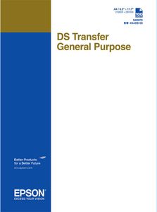 Epson Ds Transfer General A4 Papier Blau  Blau One Size