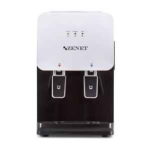 ZENET ZET-311 2-in-1-Wasserspender, 2 Temperatureinstellungen, heißes, kaltes und kühles Wasser, für 3-5-Gallonen-Flaschen