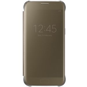 Samsung Flip-Tasche Clear View EF-ZG930CF für Galaxy S7 gold