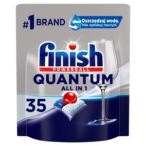 Finish Quantum All in 1 kapsułki do zmywarek tabletki Powerball 35 szt fresh