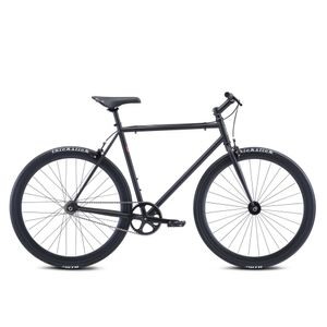 Fuji Declaration 28 Zoll Singlespeed Bike Fixie 700c Fahrrad Urban Bike Lifestyle Rad Single Speed, Farbe:satin black, Rahmengröße:61 cm