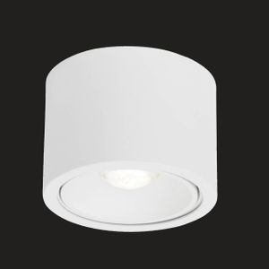 AEG Lampe Leca LED Wand- und Deckenleuchte 1flg weiß | 1x 9W LED integriert (COB-Chip), (850lm, 3000K) | Stufenlos dimmbar über Wanddimmer