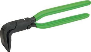 Krimpovacie kliešte Freund, ohnuté pod uhlom 90°, šírka čeľustí 60 mm