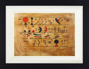 Wassily Kandinsky Gerahmtes Poster Für Fans Und Sammler - Zeichenreihen, 1931 (30 x 40 cm)