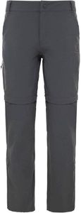 The North Face W Exploration Convertible Pant Asphalt Grey 12