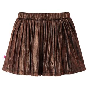 vidaXL Kinderrock mit Glitzer Cognac 128