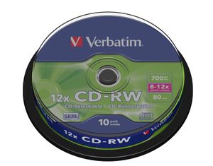 VERBATIM 43480 CD-RW 80 Rohling