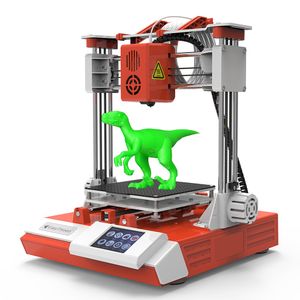 EasyThreed K6 3D-Drucker für Kinder, 100x100x100mm Druckgröße, 10m PLA-Filament + TF-Karte, Abnehmbare Plattform, 2,4″ Touchscreen, ohne beheiztes Bet