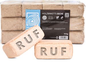 Holzbriketts RUF Eiche, 60kg, Brennholz Kamin Ofen Brikett Kohle Heizen Holz Holzbriketts RUF Eiche, 60kg, Brennholz Kamin Ofen Brikett Kohle Heizen Holz
