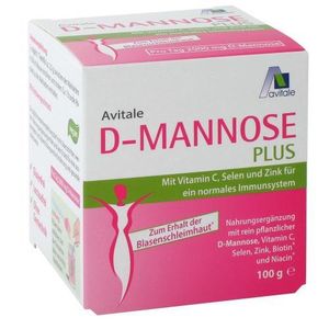 D-Mannose Plus 2000 mg Pulver m.Vit.u.Mineralstof. 100 g