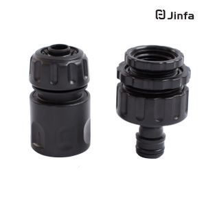 Jinfa® Schlauchzubehör | 1 Adapter für Stecksysteme 1 / 2-3 / 4-1 Zoll  | Zubehör zu flexiblem Gartenschlauch