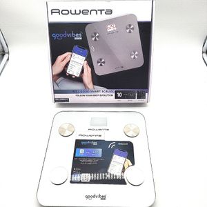 Rowenta Goodvibes Life BR9600 Inteligentná osobná váha Zariadenie na meranie tuku Smart Health Tracker funkcia sledovania mierky