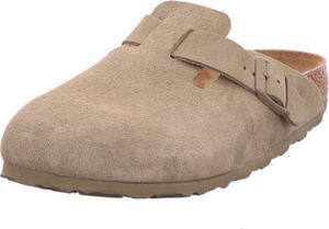 Klapki damskie Birkenstock Boston 28485-38, 28485-39, 28485-40, 28485-41, 28485-42, 28485-45 BIR-1025844 faded khaki 38 [Obuwie damskie]
