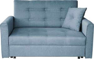 MIRJAN24 Schlafsofa Viva Lux II, Stilvoll Polstersofa vom Hersteller, Zweisitzer Sofa mit Schlaffunktion und Bettkasten (Tatum 278)