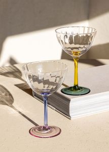 Hermia Concept, BRD0120, Schüssel, Rosa, 100 % GLAS, 10 x 10 x 15 cm