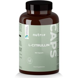 Nutri+ L-Citrullin Caps (360 Kapseln) 360 Kapseln ohne Geschmack
