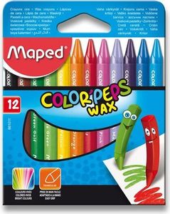 Colorpeps pastelky na svíčky 12 barev MAPED