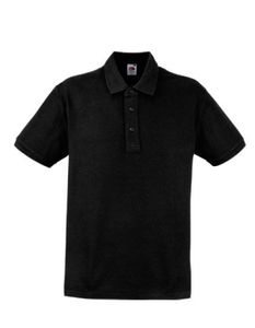 Heavy Poloshirt Herren - Farbe: Black - Größe: L