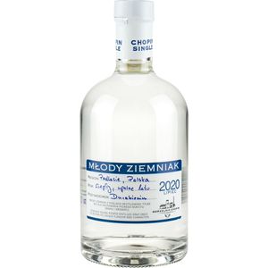 Vodka Mlody Ziemniak 2020 500 ml | Vodka |500 ml | 40% alkoholu | Destylarnia Chopin | nápad na dárek | 18+