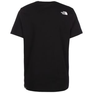 The North Face Standard T-Shirt Herren Erwachsene schwarz / weiß S