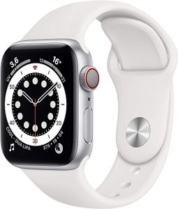 Apple Watch Series 6 OLED 40 mm 4G Silber GPS