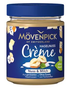 Haselnuss Crème Nuss & Milch Brotaufstrich von Mövenpick, 300g