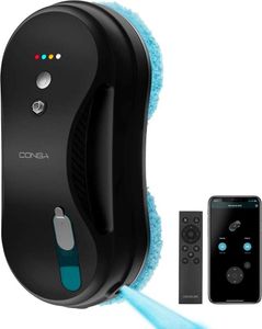 Cecotec Windroid 890 SprayWater Smart Connected T. 90W, sprüht, reinigt und trocknet, Spray, 4 Modi, Smart Navigation, 3 Sicherheitssysteme System