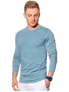 Ombre Clothing Koszulka z długim rękawem Konrad jasnoniebieski XXL