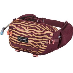 Dakine Hot Laps 5L Bike Hüfttasche Ochre Stripe/Port