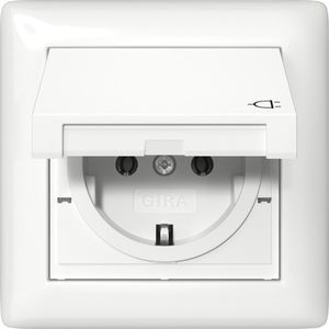 GIRA 415703 SCHUKO KD + Set IP44 + Rahme (415703)