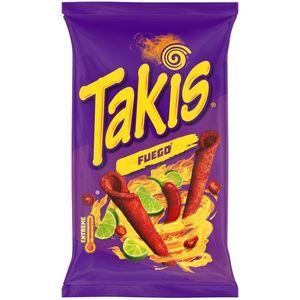 Takis | Fuego ES 100g Tortilla Chips, Hot Chilli Pepper, Scharf