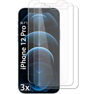 3x iPhone 12 Pro Panzerglas Panzerfolie Schutzglasfolie Displayschutzglas Echt Glas Schutz Folie Display Glasfolie 9H