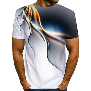 Herren Sport T-Shirt Camouflage Stretch Rundhals Bequem Fitness Lässig,Farbe: Weiß,Größe:L