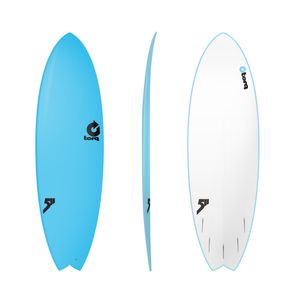 Torq Surfboard TORQ Softboard 5.11, Größe:ONESIZE, Farben:fish blue