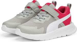 PUMA Evolve Run Mesh Sneaker Kinder 08 - cool light gray/puma white/glowing pink 35