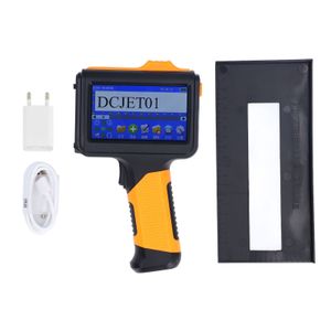 12,7 mm ruční inkoustová tiskárna BT 4,3" LED dotykový displej 600 dpi inkoustový kódovací stroj pro text čísla symboly QR kódy čárové kódy