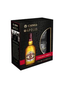 Chivas Regal 12 Jahre mit Glas  Blended Scotch Whisky 0,7l alc. 40 Vol.-%
